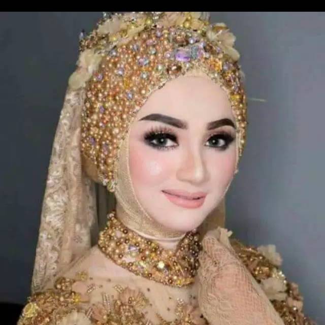 HEADPIECE MUTIARA MAHKOTA HEADPIECE / HEADPIECE HIJAB SULTAN / HEADPIECE HIJAB