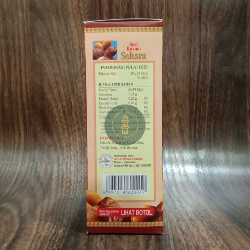 Sari Kurma Sahara Original Bersegel 330gr