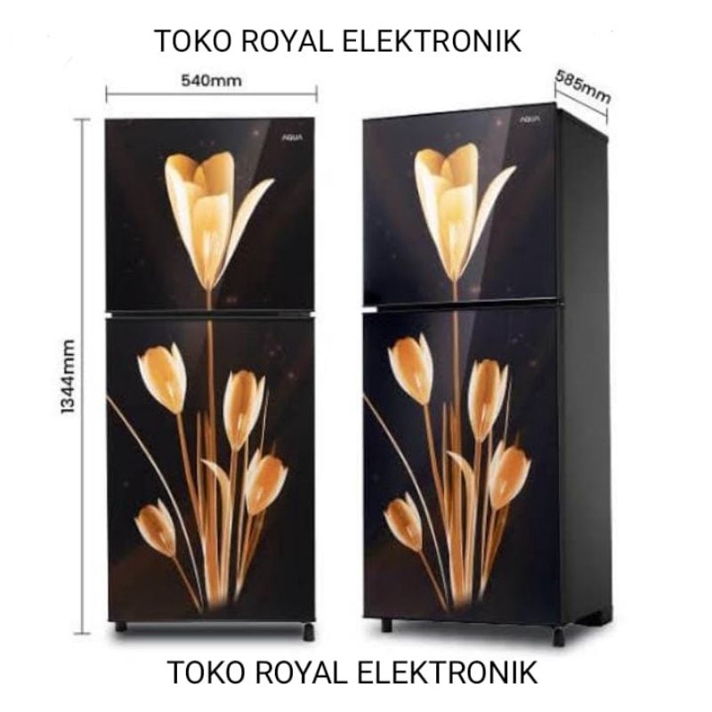 KULKAS AQUA AQRD-251 LB/LK 2 PINTU UNTUK KOTA CIREBON