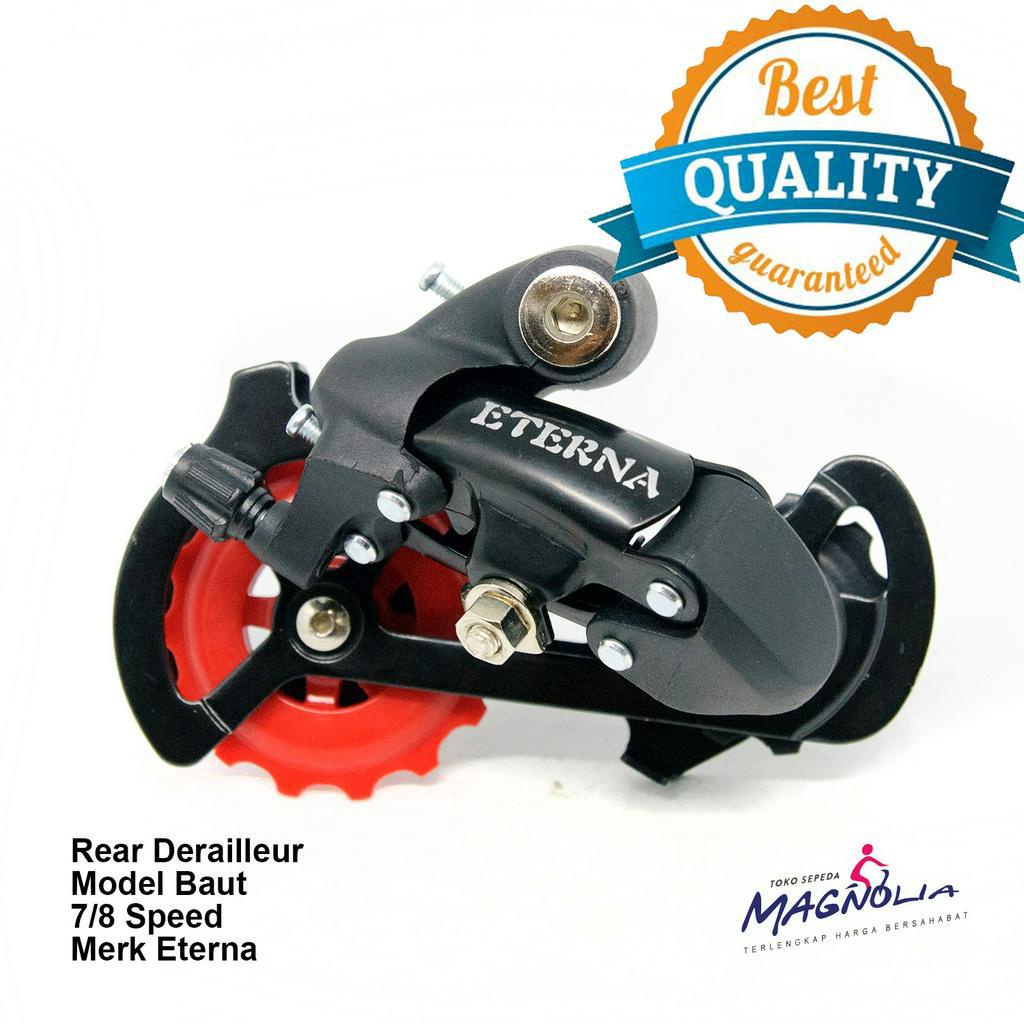 RD Sepeda 7/8 Speed Pemindah Operan Gigi Sepeda Eterna Rear Derailleur