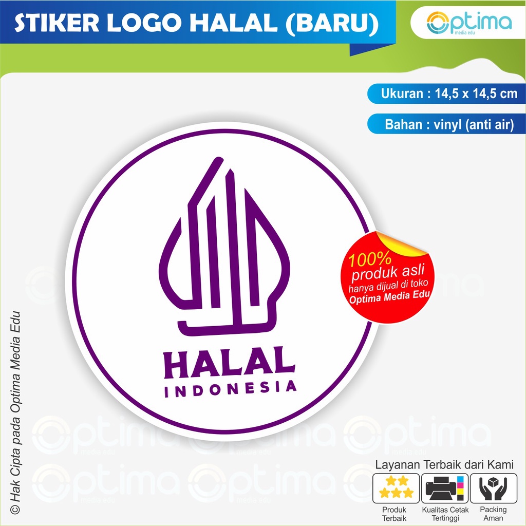 

STIKER HALAL INDONESIA TERBARU UNTUK TEMPAT KULINER