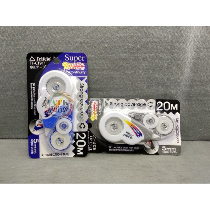 

Tipex Kenko - Refill Tipex Tombow - Correction Tape Trifelo Tf-Ct911 Correction Tape 20M Produk