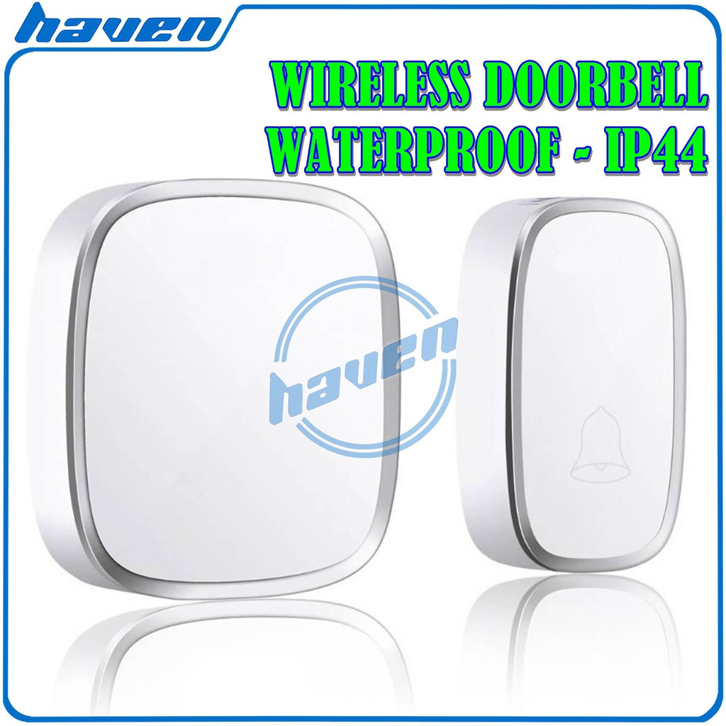 Bel Rumah Wireless Door Bell Waterproof Pintu 1 Receiver A909