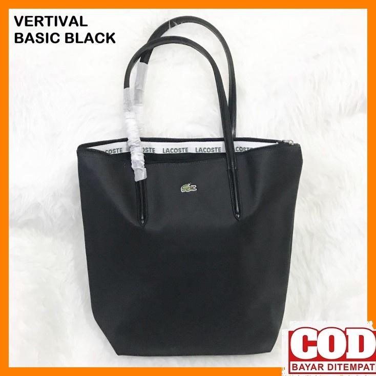 Tas Selempang Wanita Totebag Import Simple Awet Bahu Tas Kerja Ts WK777 Tas Lacoste Tote Vertical