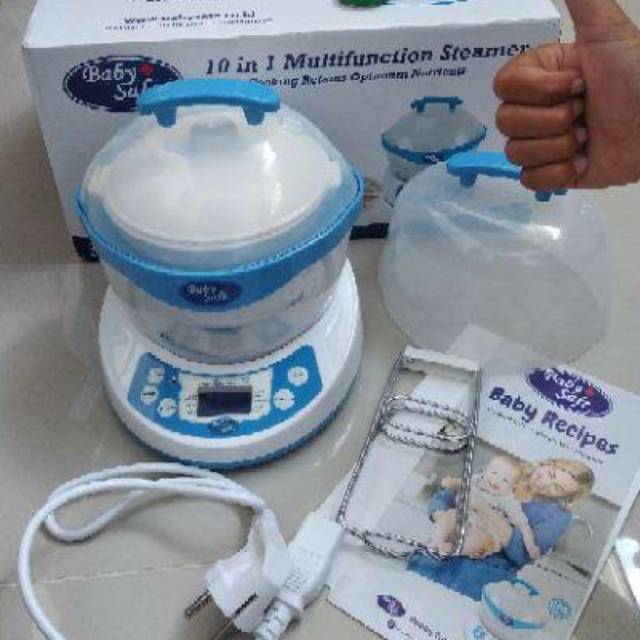  Baby  Safe  ORI MULUS cooker steamer 10 in 1 belum pernah 