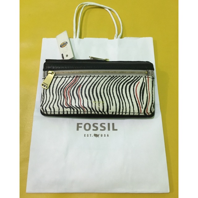 Preloved Fossil Wallet Preston Flp Clutch
