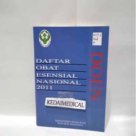 BUKU DOEN DAFTAR OBAT ESENSIAL NASIONAL 2011