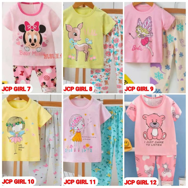 PIYAMA ANAK IMPORT SETELAN BAJU ANAK JUMBO 10 -13 THN