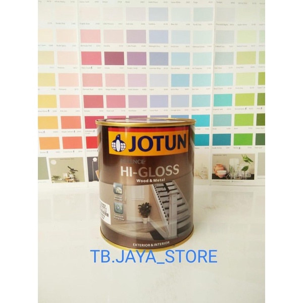

CAT JOTUN KAYU & BESI ESSENCE HI GLOSS 1L BEIGE 1020 / CAT MINYAK