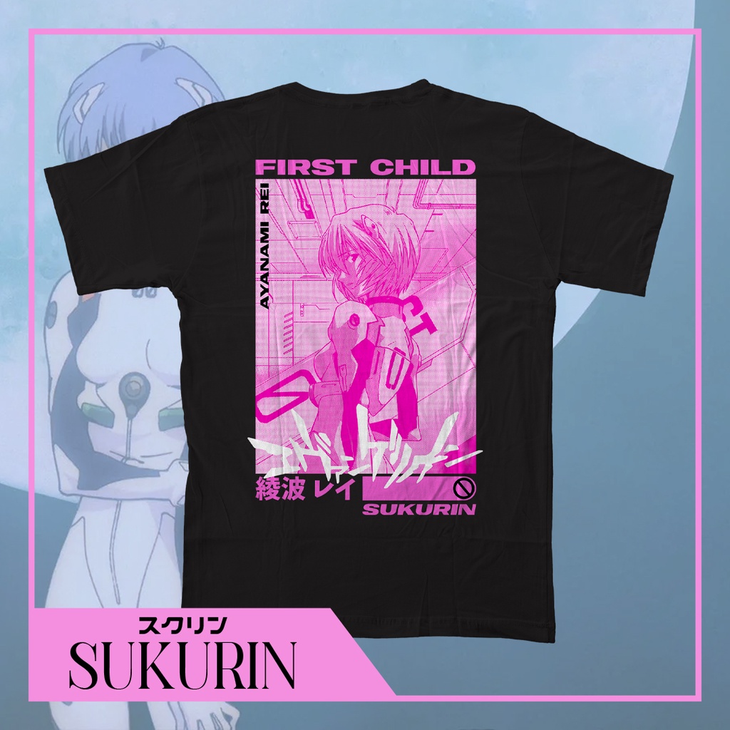 Kaos Anime Evangelion Rei Ayanami "First Child"