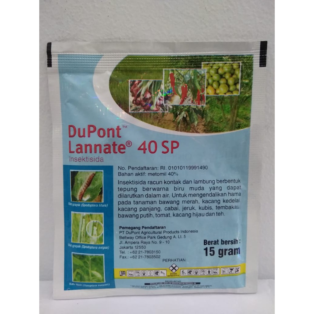 Insektisida DuPont Lannate 40 SP @ 15 Gram