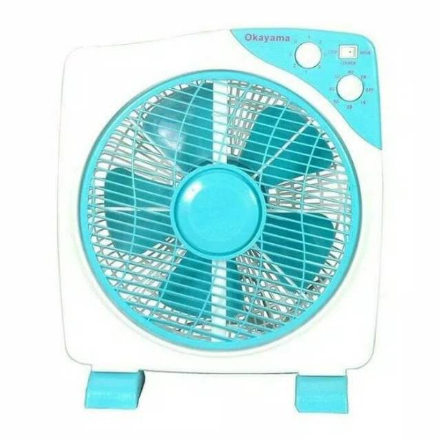 (PENGIRIMAN KHUSUS OJEK ONLINE) Kipas Kotak Okayama/Kipas Box Fan Okayama 12 inch