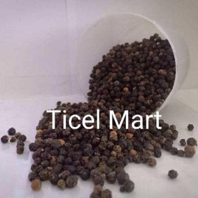 100gr | BIJI LADA HITAM ASLI | WHOLE BLACK PEPPER | herbal asli alami bumbu dapur penyedap masakan rempah nusantara indonesia