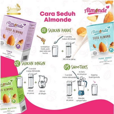 Susu Almonde Ibu Hamil Program Hamil  ALMONDE PREMIUM ALMOND untuk ibu hamil &amp; Program Hamil