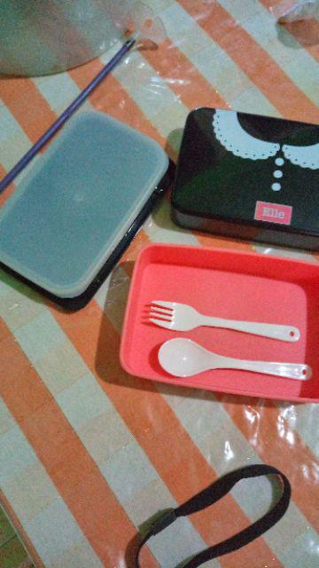 Mini Fashion Lunch Box / Kotak Makan Lucu / Small Hello Batam