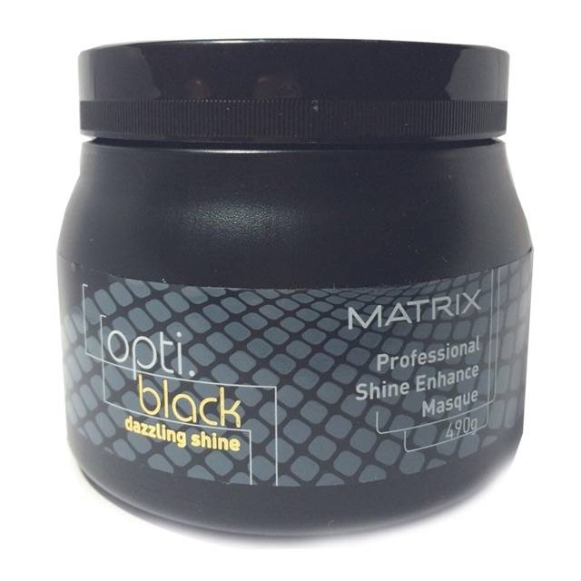 Matrix Opti Black Advance Hair Mask Dazzling Shine Masker Rambut Hitam Bercahaya OptiBlack Masque