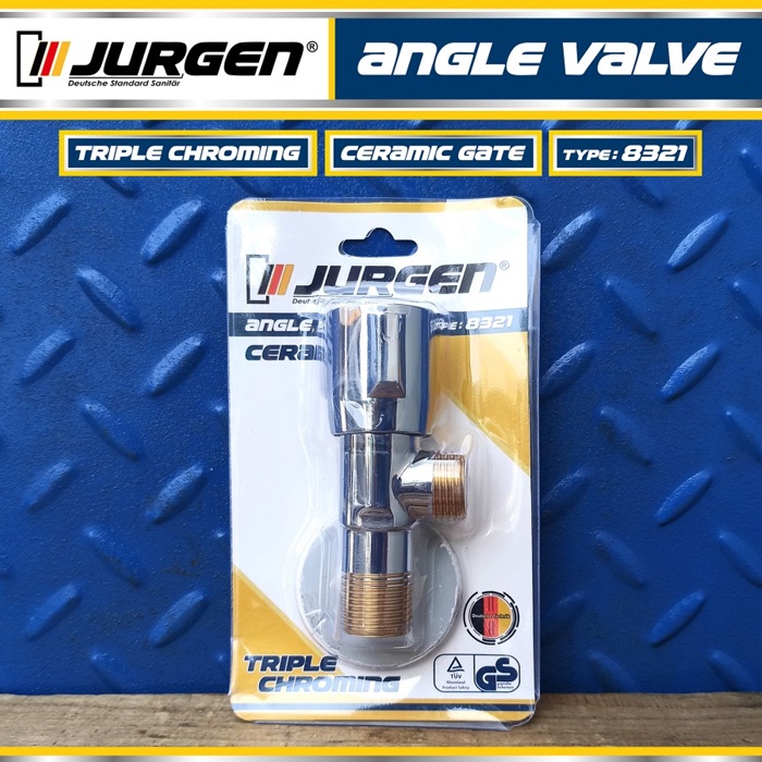 Stop Kran WC Single Valve 1/2 Inch Keran Jet Shower (Kuningan) Jurgen