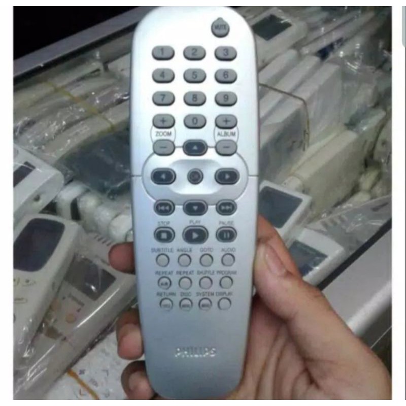 REMOTE REMOT DVD PHILIPS PLAYER ORIGINAL ASLI