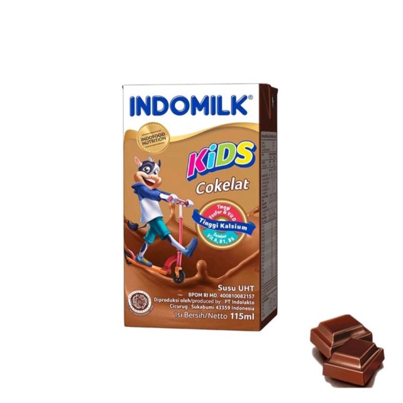 

CRIShop - Indomilk Kids UHT Coklat 115ml 1 slop isi 6 kotak