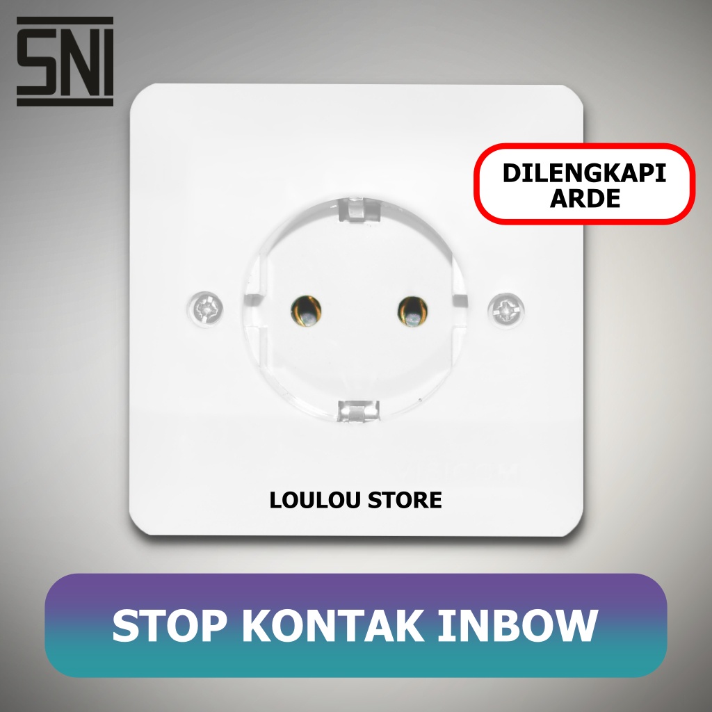 Stop Kontak Inbow Tanam Dinding Tembok VISICOM VS900 VS 900 VS-900