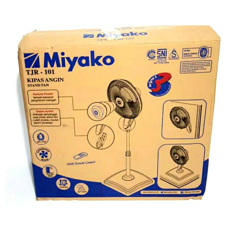 Kipas Angin Remote Miyako TJR-101 Electric Fan