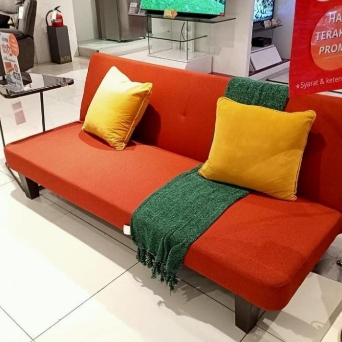 ------] Sofabed informa oakland merah sofa bed sofa tamu kursi tamu