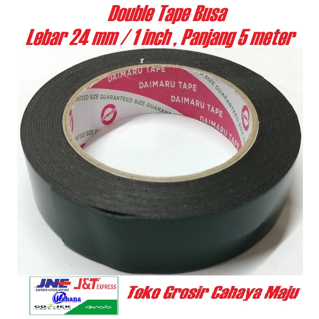 Double Tape Busa Century Daimaru lebar 24 mm / 1 inch panjang 5 meter