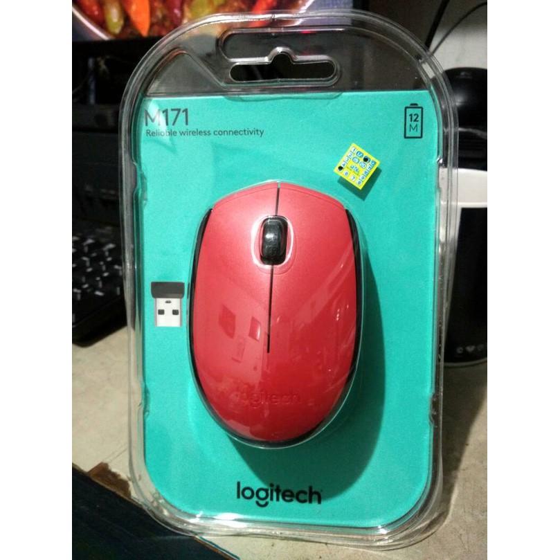 mouse wireles logitech m171 garansi resmi 1 tahun 100% ORIGINAL