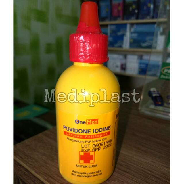 Jual Betadine Povidone Iodine Larutan Antiseptik 60ml Shopee Indonesia