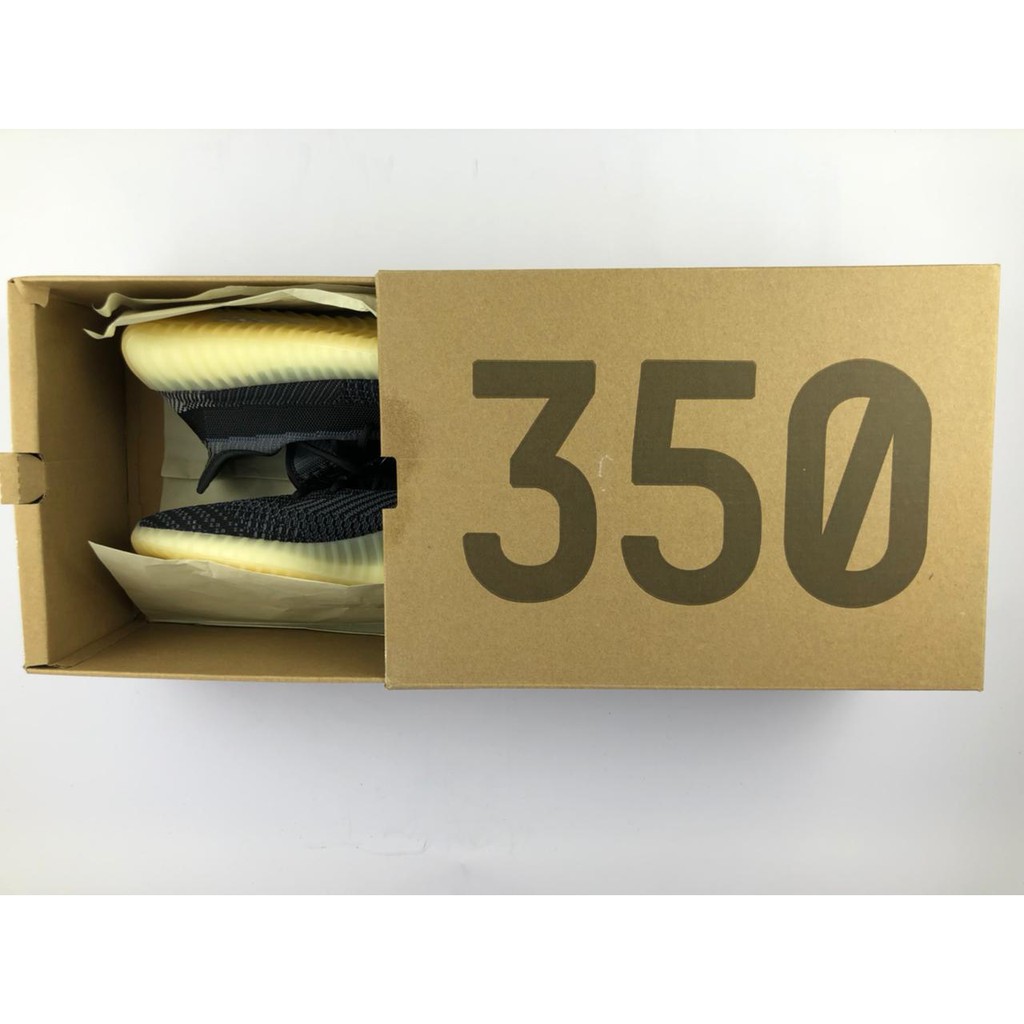 Yezzy 350 V2 Asriel/Carbon Pk, 100% Guaranteed Real Pic. Made in China.