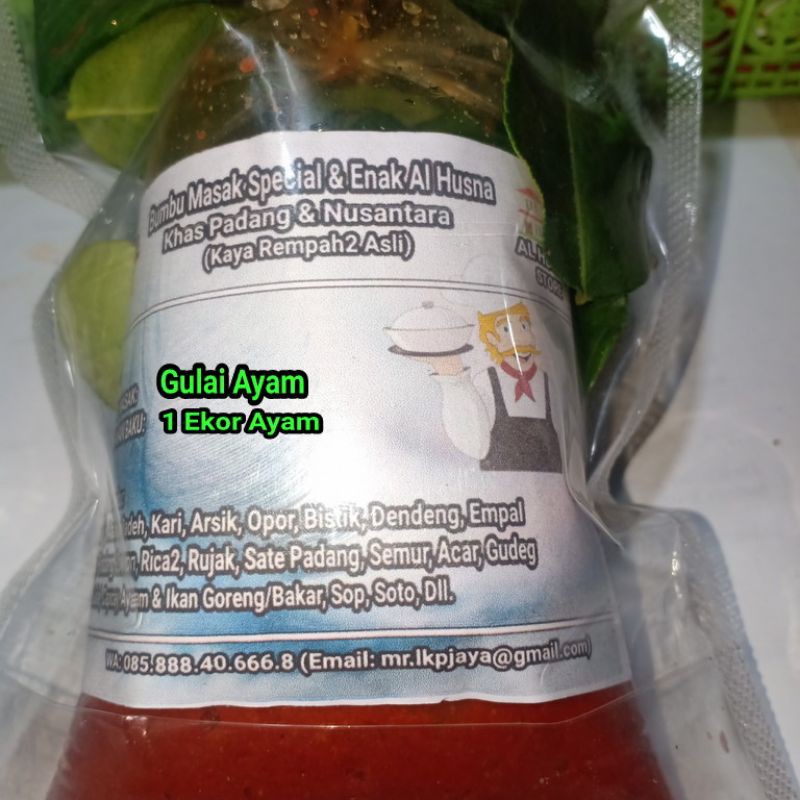 

Bumbu Gulai Ayam Special