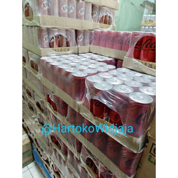 

COCA COLA ZERO KALENG 250ML 1 DUS ISI 24