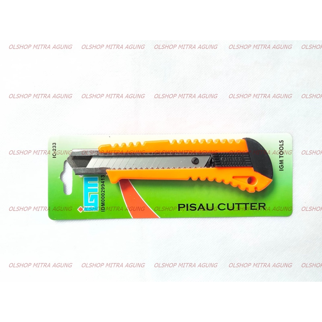 OLS Pisau Cutter Besar Dorong IGM Pisau Cutter IGM Pisau Cutter Besar MA