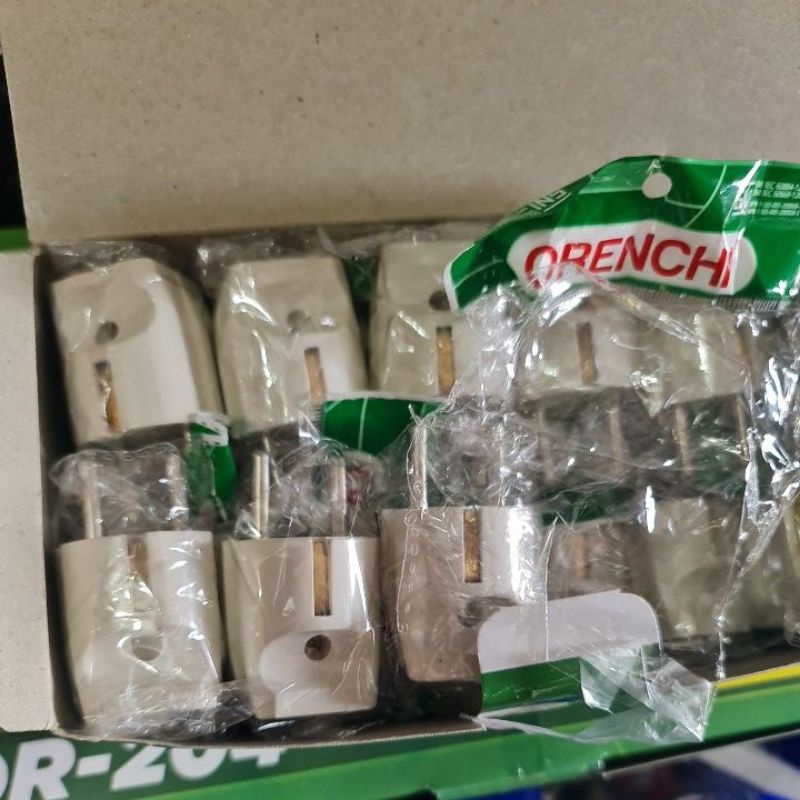 BROCO STEKER ARDE / 2P PUTIH 13310 (HARGA GROSIR) 1331055 COLOKAN BULAT