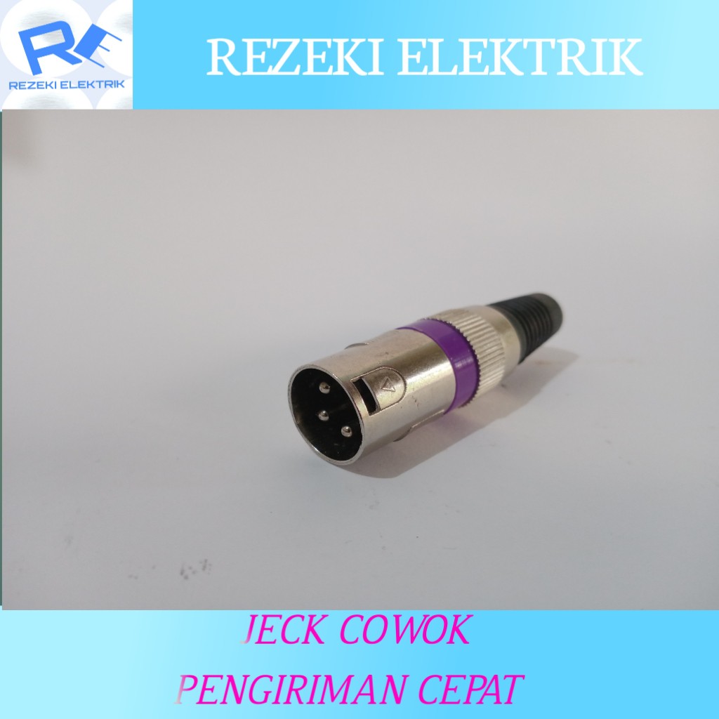 jek jack jantan microphone / COD/ REZEKI ELEKTRIK