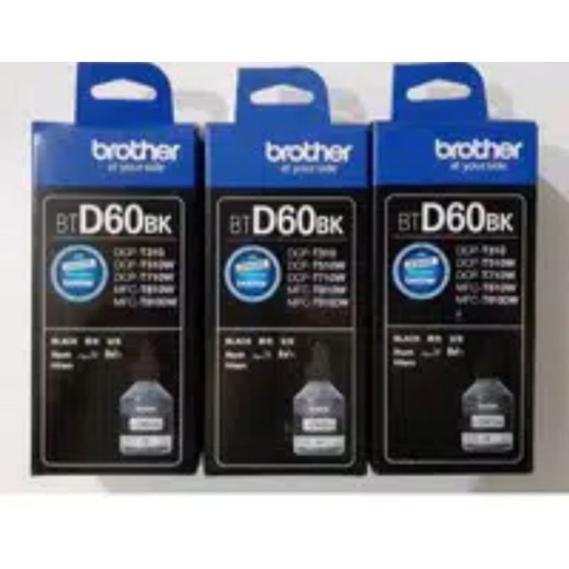 Tinta Brother BTD60BK &amp; BT5000 Brother DCP T220/T310 T420W T510W/T520W  T710W/T720W T810W  T910W