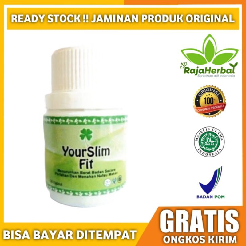 Your Slim Fit Original Suplemen Herbal Pelangsing Badan Terbaik - YourSlim Fit