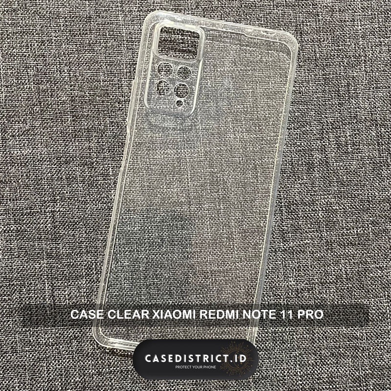 C/C- SOFTCASE CASING Case Clear Premium XIAOMI REDMI NOTE 11 PRO Casing Soft Bening Silicon Cover