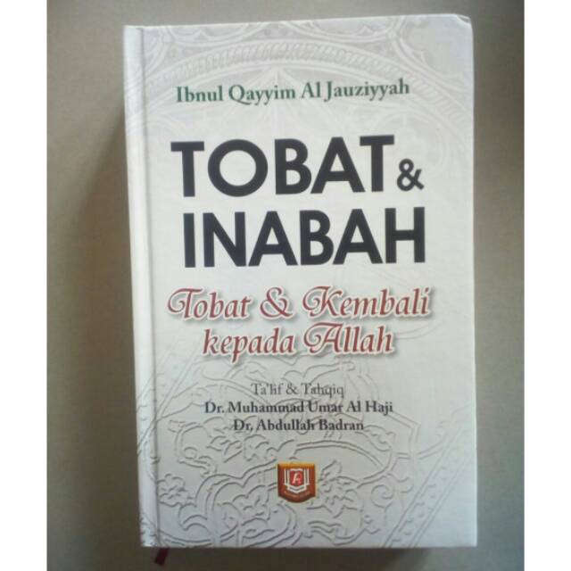 Buku tobat dan inabah kembali ke jalan Allah