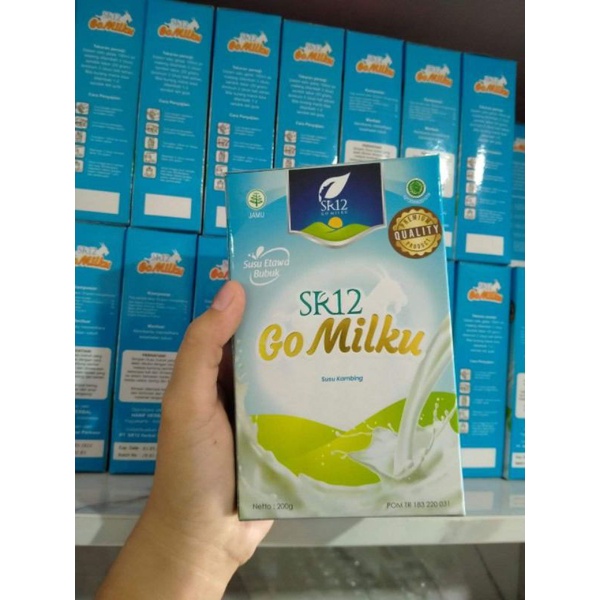 Susu Kambing Etawa Gomilku SR12 / Go Milku SR12 Susu Etawa Premium Bubuk 200GR