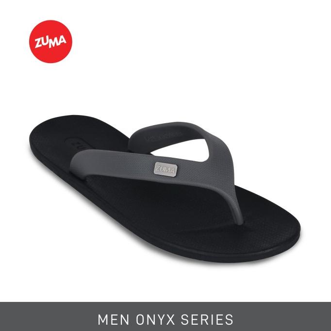 Sale Zuma Onyx 4/Sandal Jepit Pria - Hitam Abu - Paling Dicari