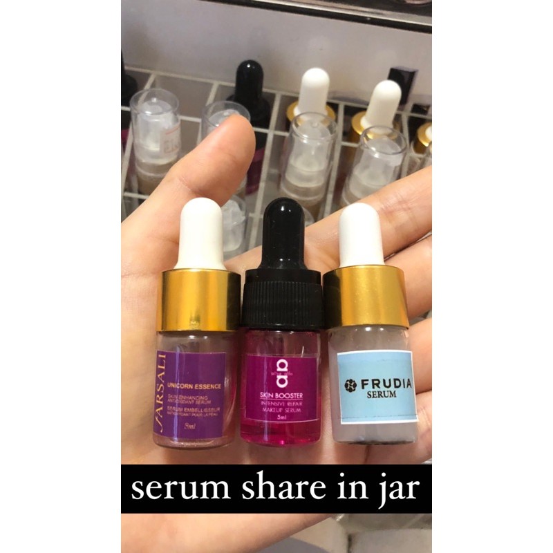 serum share in jar frudia alha alfa farsali