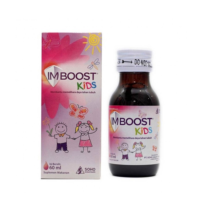 Imboost Kids Sirup 60ml / Suplemen Anak / Daya Tahan Tubuh / Vitamin Anak / Vitamin C