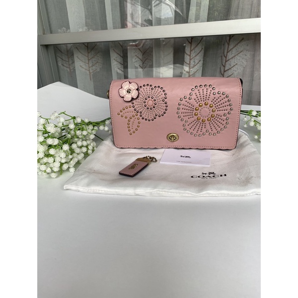 PRELOVED COACH DINKY TEA ROSE