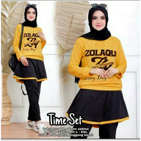 Stelan Zolaku setelan Baju Olahraga Sepeda Stelan Muslim Olahraga Muslimah Baju Olahraga Wanita