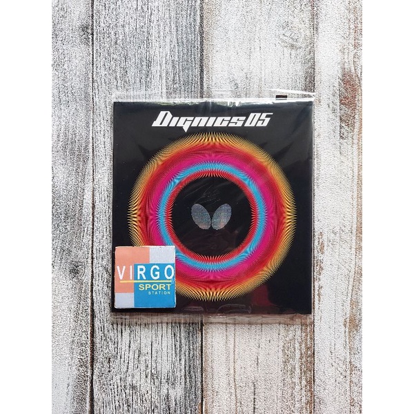 Butterfly Dignic 05 karet rubber bat bet pingpong 100%ORIGINAL
