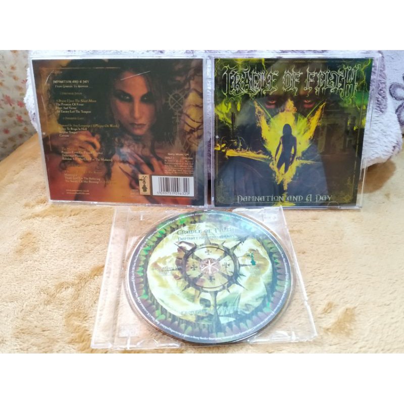 CD Audio Cradle of Filth - Damnation and A Day