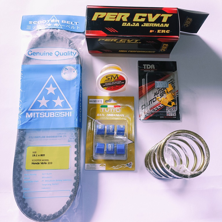 PAKET CVT UPGRADE VARIO 110 PAKET KIRIAN VARIO CBS 110 VARIO FI 110