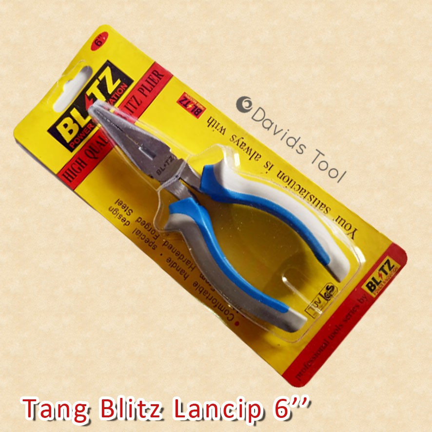 Tang Lancip Cucut Jepit Blitz 6 Inch