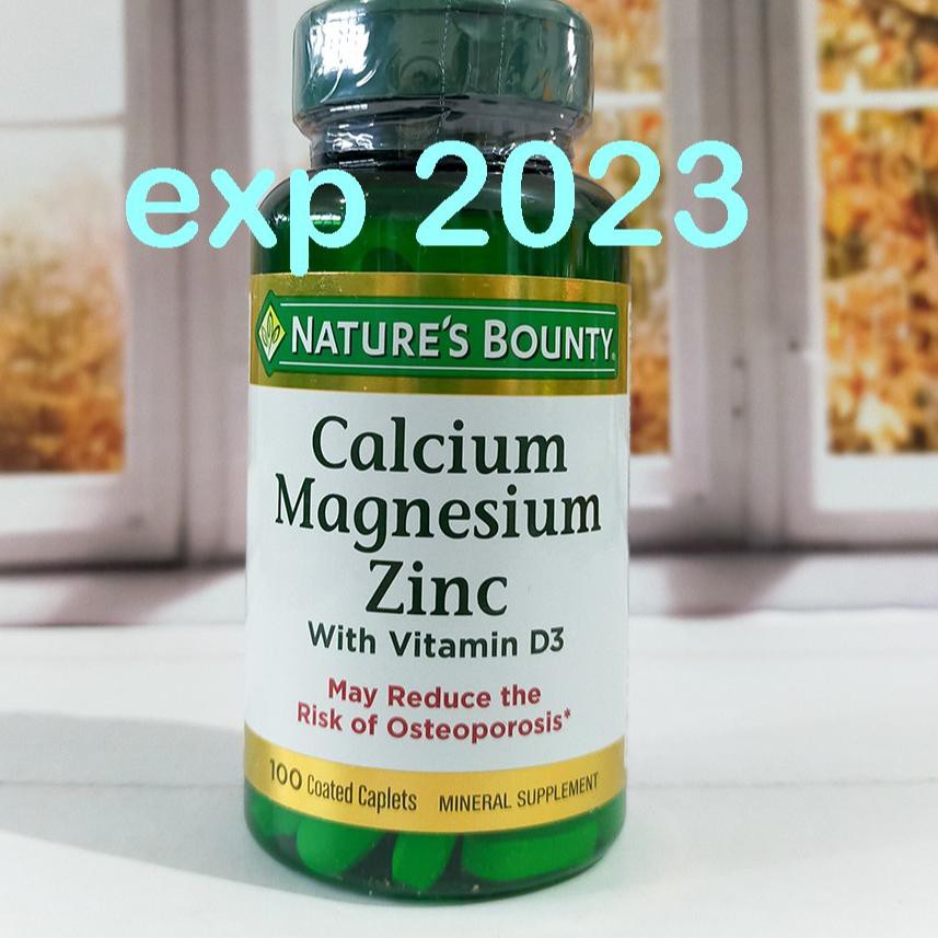 Natures bounty calcium magnesium